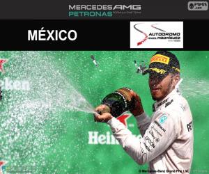 yapboz Lewis Hamilton, 2016 Meksika Grand Prix